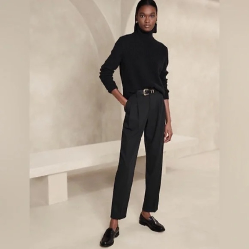 Banana Republic Black Ankle Pants